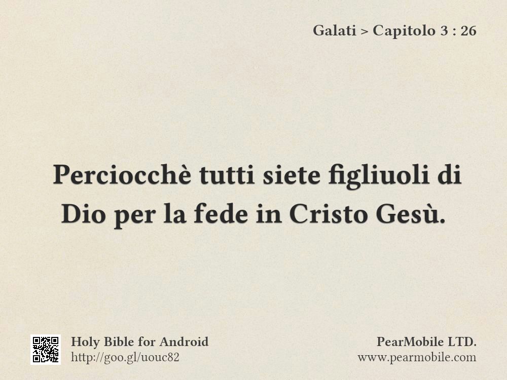 Galati, Capitolo 3:26